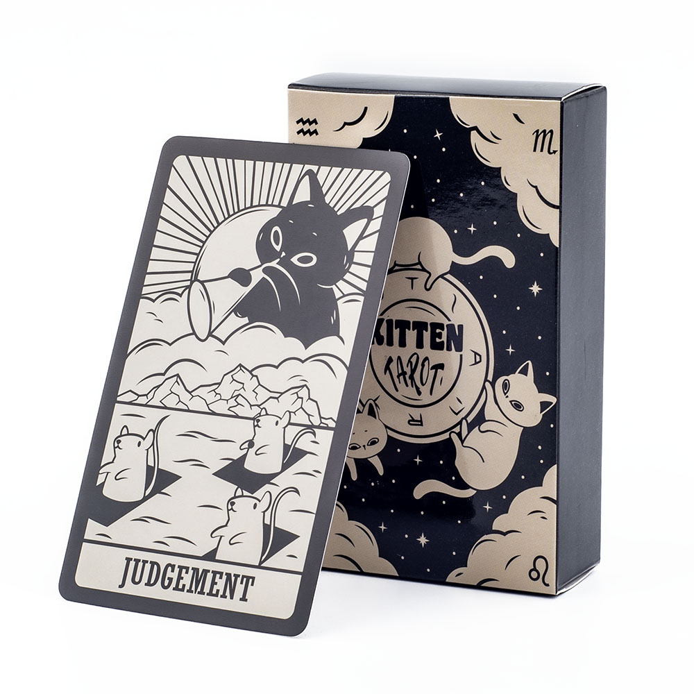 Kitten Tarot Deck 78Pcs Cute B - Tarot Deck With Guidebook ulasan dan harga