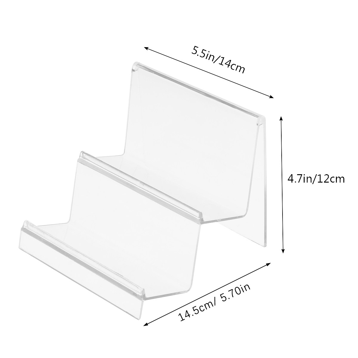 Acrylic Wallet Holder Rack Cle - Clear Acrylic Book Stand Holder ulasan dan harga