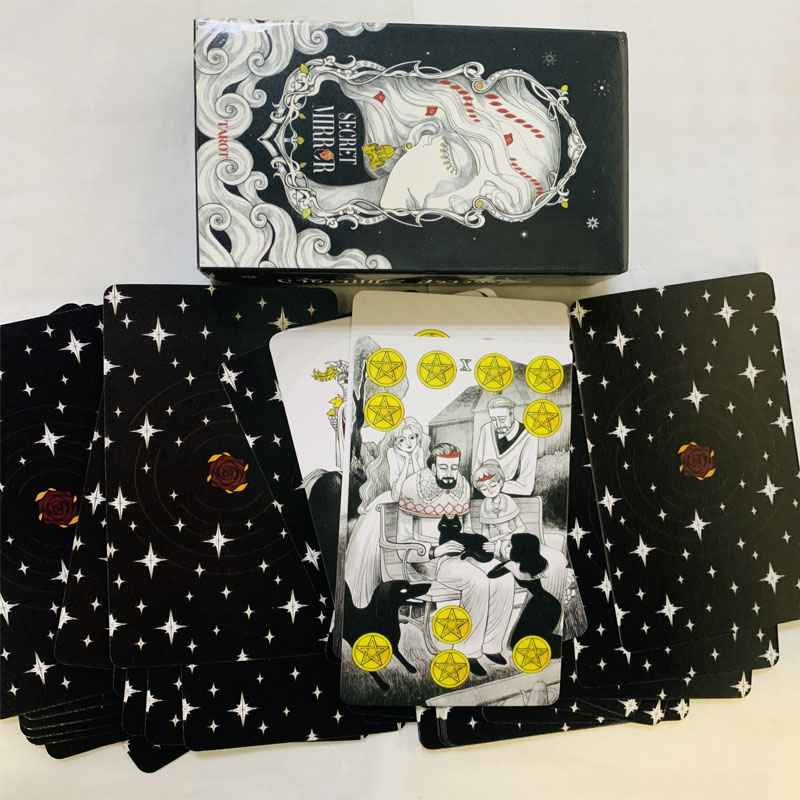 Secret Mirror Tarot cards 80 d - Tarot Deck With Guidebook ulasan dan harga