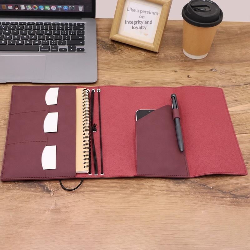 New Refillable Notebook Organi - Vintage Leather Journal Notebook ulasan dan harga