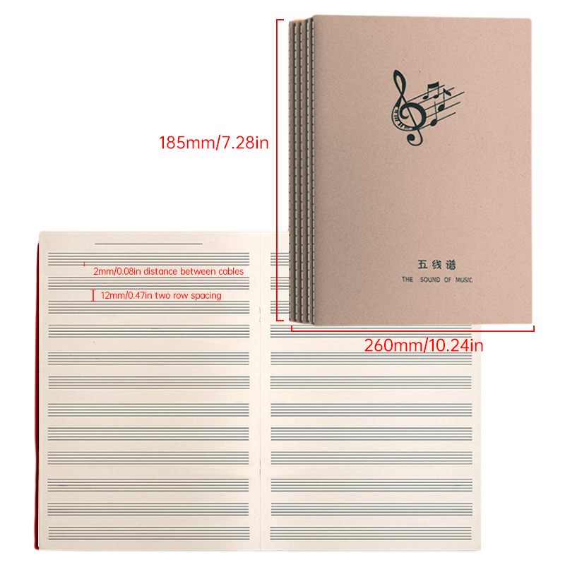 18Sheets Music Practice Notebo - Blank Sheet Music Notebook ulasan dan harga