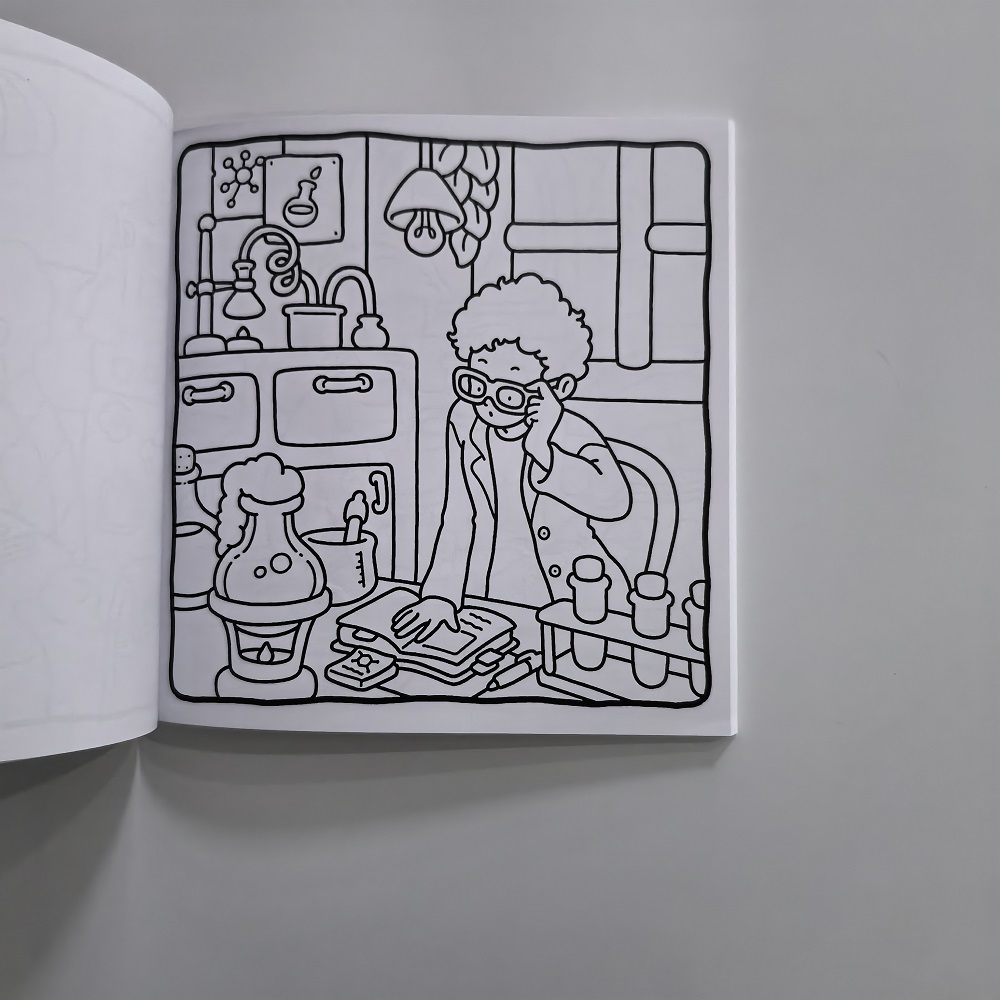 Girl Moments Cute & Comfy Colo - Adult Coloring Book Stress Relief ulasan dan harga
