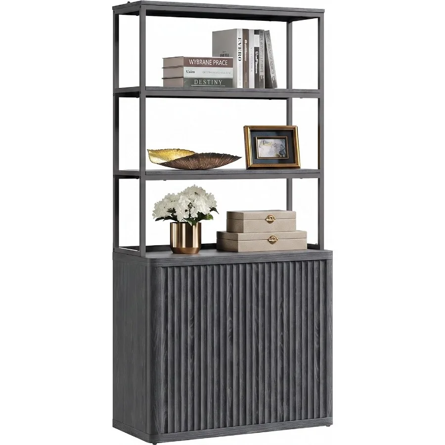 71 Tall Book Shelf with Doors, - Books ulasan dan harga